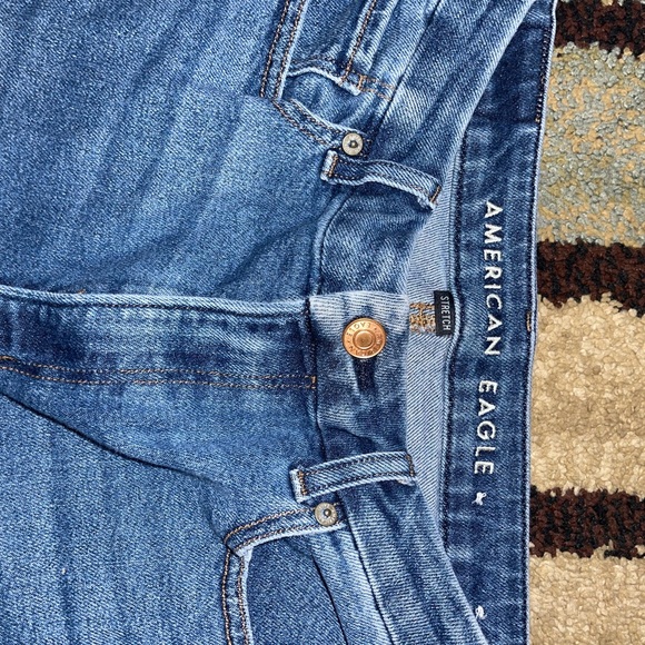 American eagle stretch distressed curvy mom jeans size 6 - Picture 4 of 11